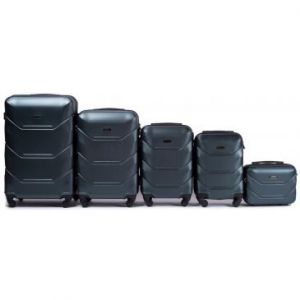 Wings  Zestaw 5 walizek podróżnych na 4 kółkach ABS...