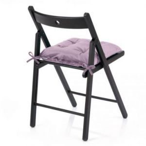 AmeliaHome Poduszka na krzesło siedzisko ALEKSA 40X40 cm fioletowa różowa
