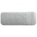 Ręcznik frotte z welwetową bordiurą DAMLA 50X90 stalowy
