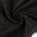 Ręcznik bawełniany z żakardową bordiurą DAFNE 50X90 czarny