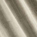 Zasłona welwetowa z żakardowym wzorem na przelotkach LUSSI 140X250 ciemnobeżowa
