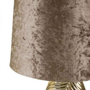 Lampa dekoracyjna ceramiczna SENA 19X19X64 złota