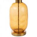 Lampa szklana z welwetowym abażurem LUNA3 40X69 ciała + złota