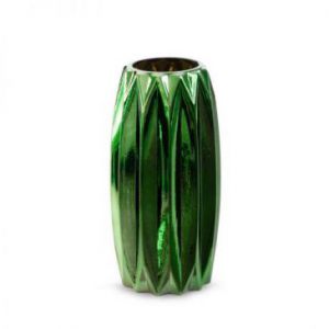 Wazon dekoracyjny szklany NEGRO 10X10X20 zielony