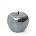 Figurka dekoracyjna ceramiczna Jabłko SIMONA 11X11X13 oliwkowa
