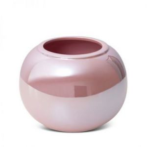 Wazon dekoracyjny ceramiczny SIMONA 22X22X16 różowy