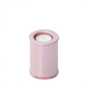 Świecznik dekoracyjny ceramiczny SIMONA 7X7X10 różowy
