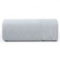 Ręcznik bawełniany z żakardową bordiurą METALIC 30X50 srebrny