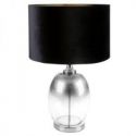 Lampa dekoracyjna KELSI 40X70 czarna + srebrna