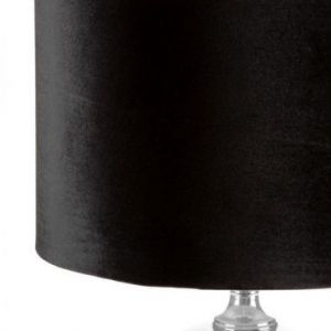 Lampa dekoracyjna KELSI 40X70 czarna + srebrna