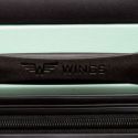 Wings  Komplet 3 walizek podróżnych ABS burgund