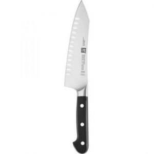 Zwilling Pro Kompaktowy nóż japoński Santoku z rowkami 18 cm