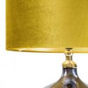 Lampa dekoracyjna KATIE 40X62 czarna + złota