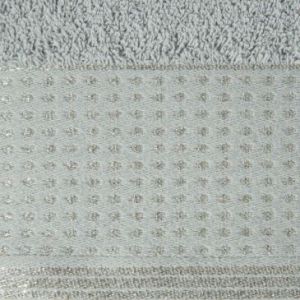 Ręcznik frotte LUNA10 30X50 srebrny