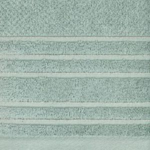 Ręcznik bawełniany frotte z bordiurą GLORY 50X90 miętowy