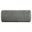 Ręcznik bawełniany frotte z bordiurą GLORY 70X140 stalowy