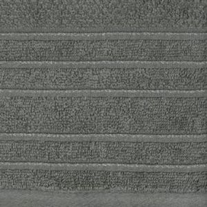 Ręcznik bawełniany frotte z bordiurą GLORY 70X140 stalowy