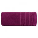 Ręcznik bawełniany frotte z bordiurą GLORY 30X50 amarantowy