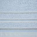 Ręcznik bawełniany z bordiurą POLA 70X140 błękitny