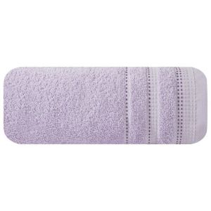 Ręcznik bawełniany z bordiurą POLA 30X50 wrzosowy