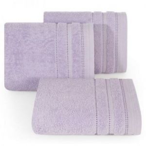 Ręcznik bawełniany z bordiurą POLA 70X140 wrzosowy