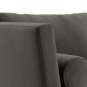HOMEDE Sofa 2-osobowa DELTIN 81x82x149 szara