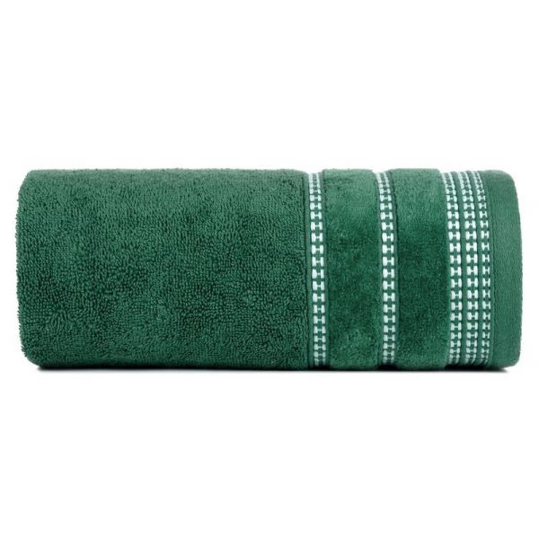 Ręcznik bawełniany AMANDA 30X50 butelkowa zieleń