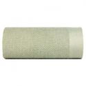 Ręcznik frotte z szeroką bordiurą RISO 30X50 jasny zielony