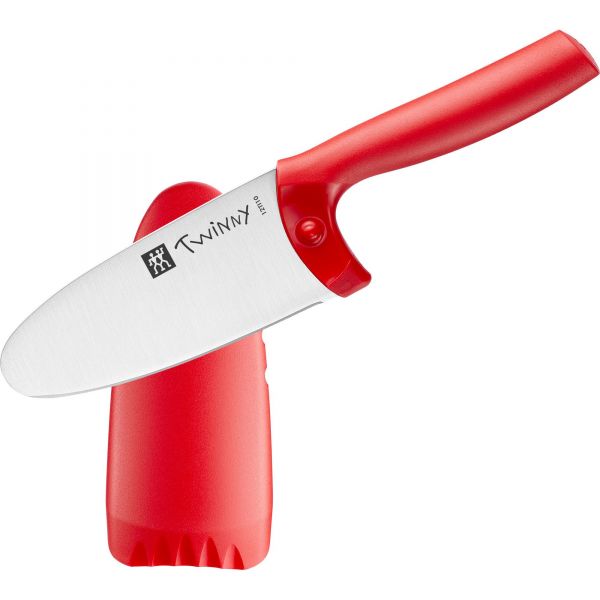 Zwilling Twinny Nóż szefa kuchni dla dzieci 10 cm czerwony