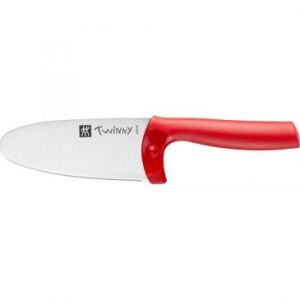 Zwilling Twinny Nóż szefa kuchni dla dzieci 10 cm czerwony