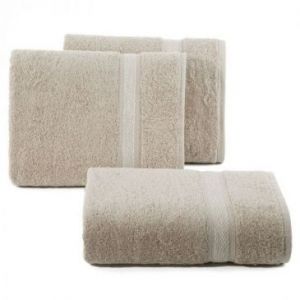 Ręcznik bawełniany z bordiurą w stylu eko ALTEA 100X150...