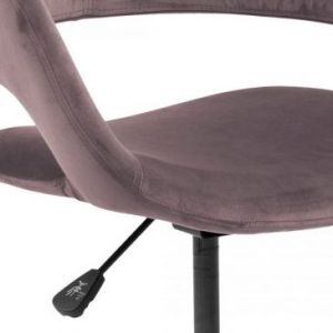 ACTONA Fotel krzesło biurowe NINA 87x56 pudrowy