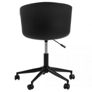 ACTONA Fotel krzesło biurowe STARSE 87X65X65 czarny