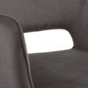 ACTONA Krzesło do jadalni z podłokietnikiem PARY 79X56X59 ciemnoszare