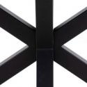 ACTONA Stół prostokątny ceramiczny blat MIRIAM 200x100 czarny