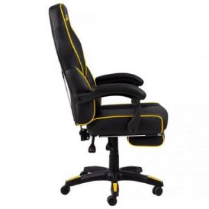 ACTONA Fotel gamingowy THUNDER czarny + żółty