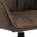 ACTONA Krzesło do jadalni z podłokietnikiem 84X59X54 brązowe