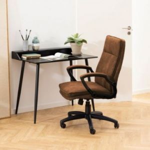 ACTONA Fotel biurowy VISANNA brązowy