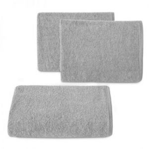 Ręcznik bawełniany frotte MAJA 50X90 srebrny