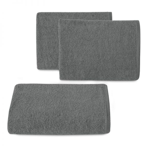 Ręcznik bawełniany frotte MAJA 50X90 stalowy