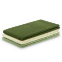 AmeliaHome Komplet ręczników ścierek kuchennych 3 sztuki LETTY 50X70 zielone