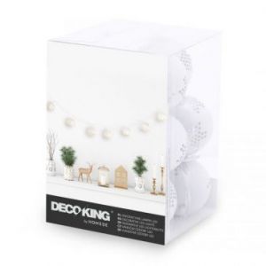 DecoKing Lampki dekoracyjne LED bombki 1,8 m 10 diod