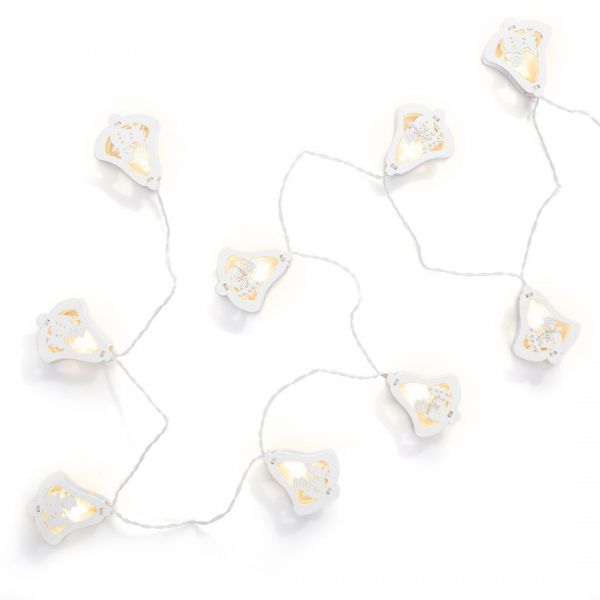 DecoKing Lampki LED dzwonki 1,8m 10 diod