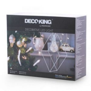 DecoKing Lampa dekoracyjna LED CALOS 18x22