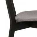 ACTONA Krzesło tapicerowane WAX 79X45X55 szare