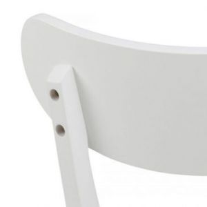 ACTONA Krzesło do jadalni WAX białe