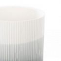 AmeliaHome Organizer ceramiczny FINO 9X9,8 szary biały