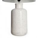 Lampa dekoracyjna ceramczna RUBI 43X43X70 kremowa