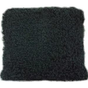 Poduszka dekoracyjna włochacz INEZ 40x40 czarna