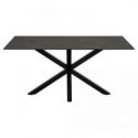 ACTONA Stół prostokątny ceramiczny blat MIRIAM 160x90 czarny